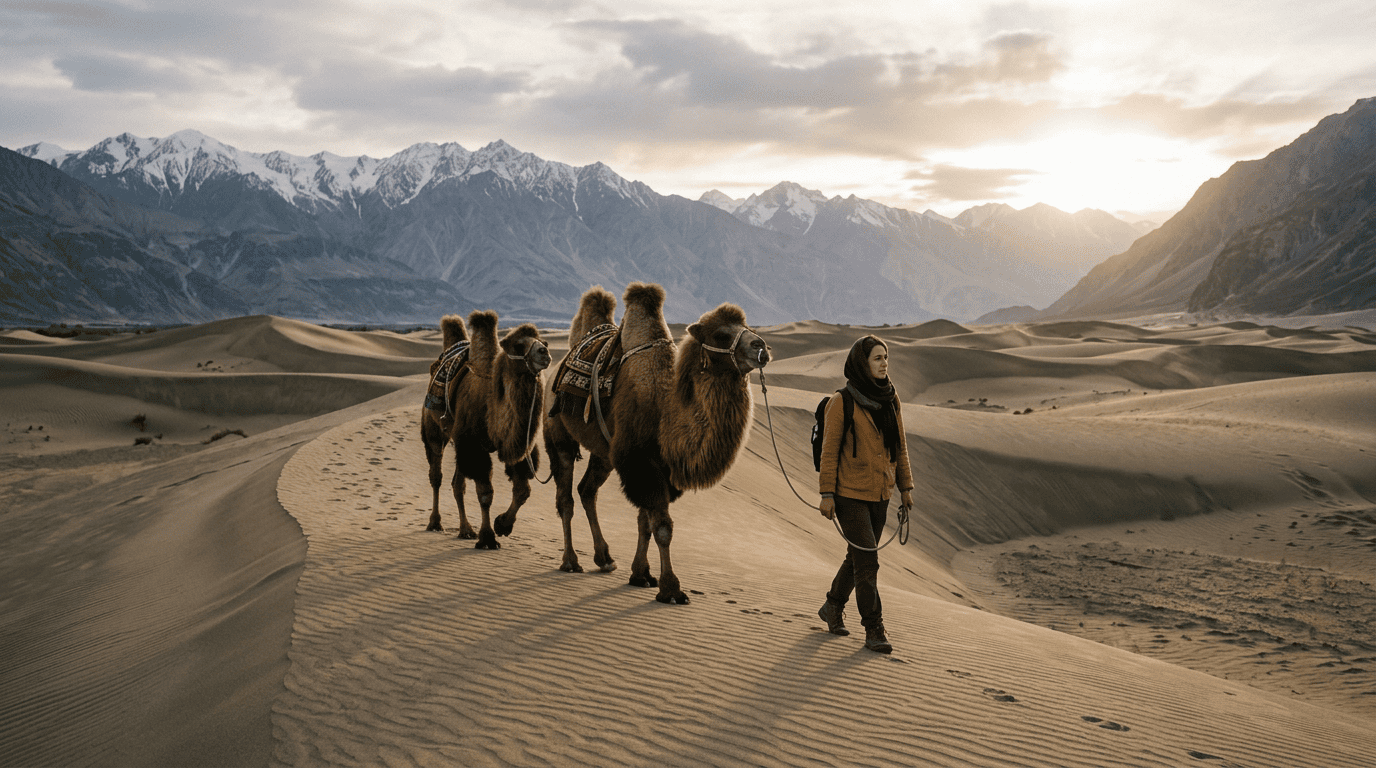 Solo Travel in Ladakh: An Honest 2026 Guide to Permits, Altitude and Real Costs
